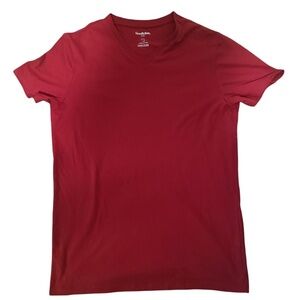 Goodfellow & Co. Men's Red and Pink T-shirt